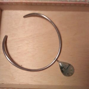 SOLD SOLD SOLD Fabulous  Green Teardrop Choker